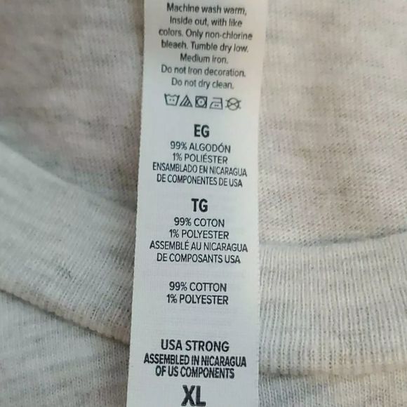 Bella Canvas Men's Gray "Ed Ramos Jiu Jitsu Academy" T-Shirt Size XLarge - Picture 5 of 6